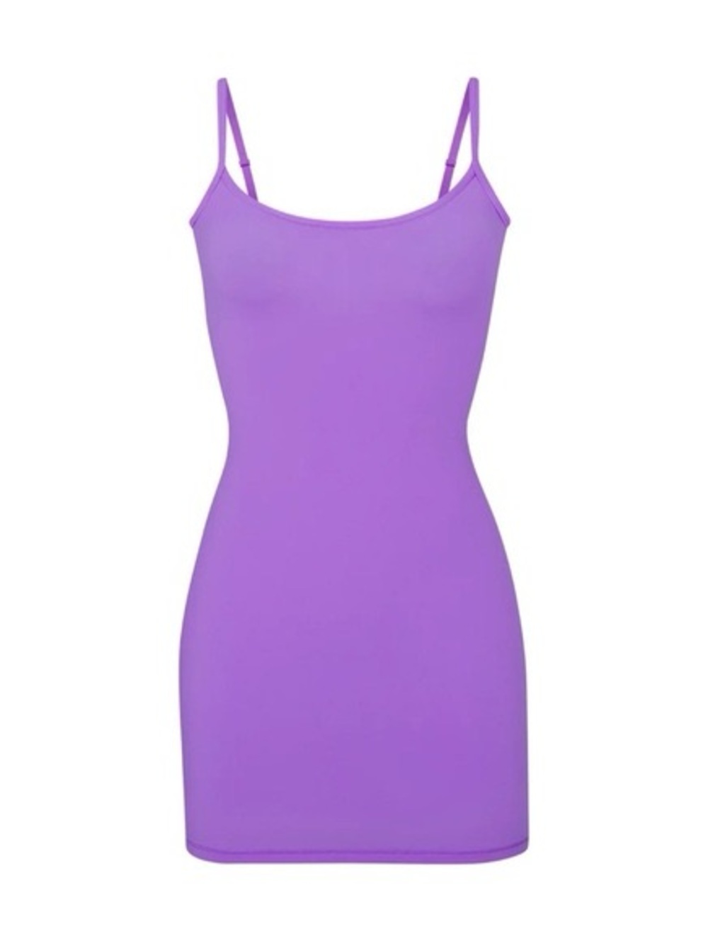 SKIMS Fits Everybody Slip Mini Dress Ultra Violet Size XS